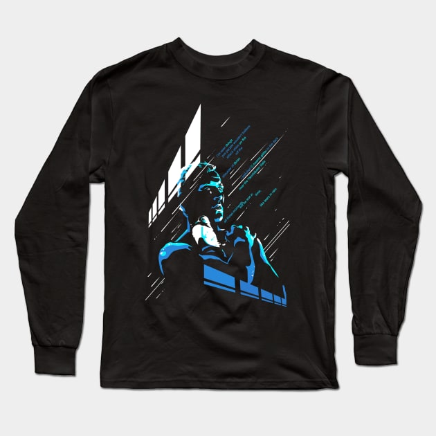 like tears in rain Long Sleeve T-Shirt by Lab7115